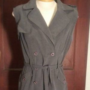 Grey Sleeveless Dress